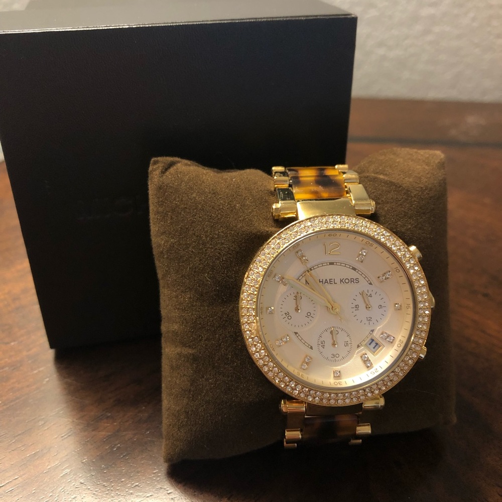 Michael Kors Gold Madison Watch
